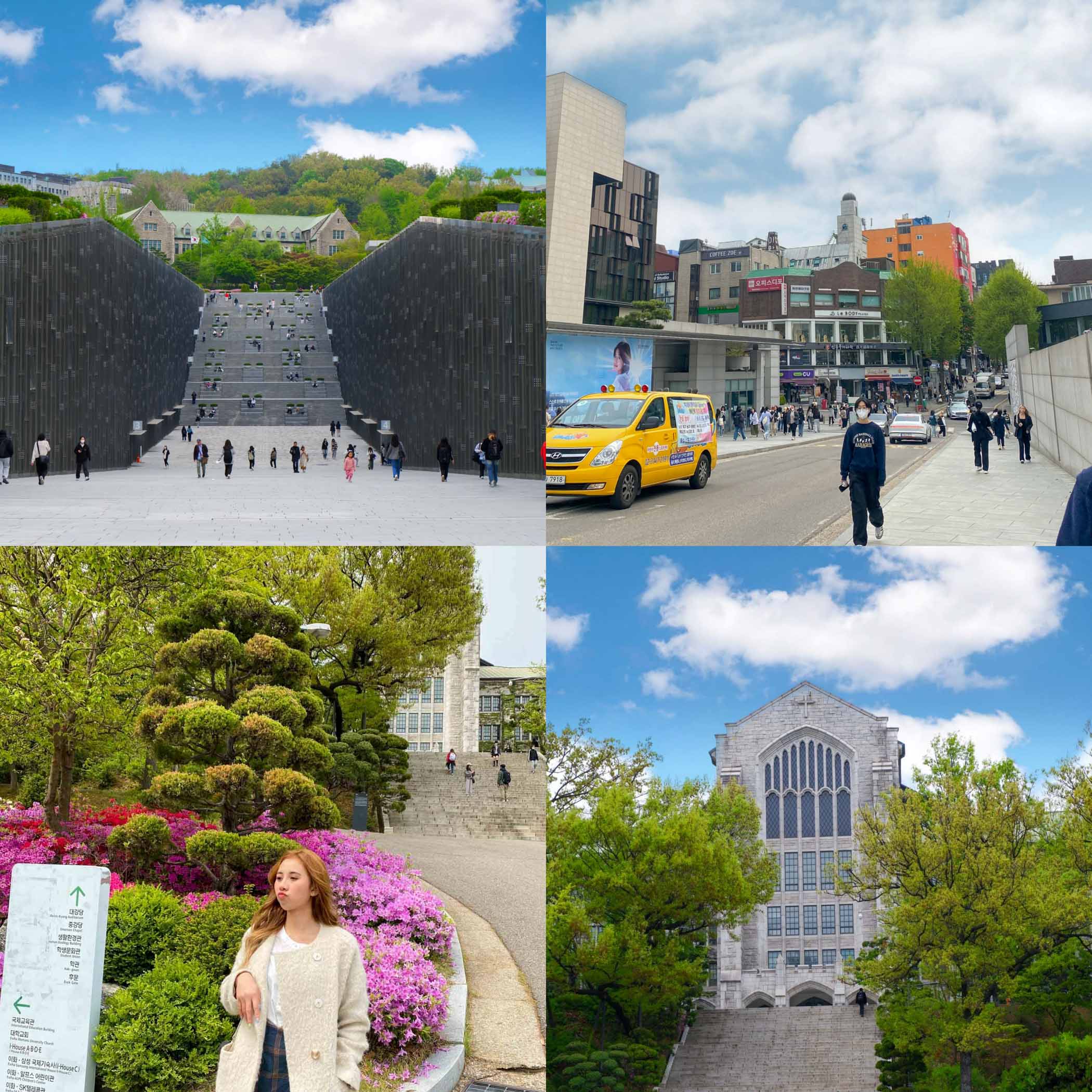 Ewha Womans University มหาวิทยาลัยสตรีเอกชนที่เก่าแก่ที่สุดในโลก ถือว่าแลนด์มาร์คแลนด์ใจของประเทศเกาหลีใต้ เลยก็ว่าได้